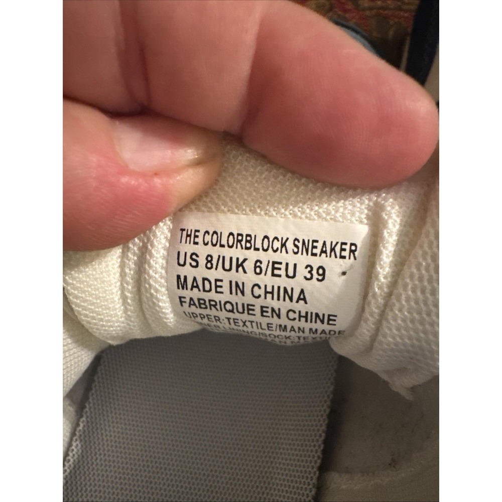 Fabletics Athletic Sneakers Women's Size 8 Green And White - Picture 7 of 7